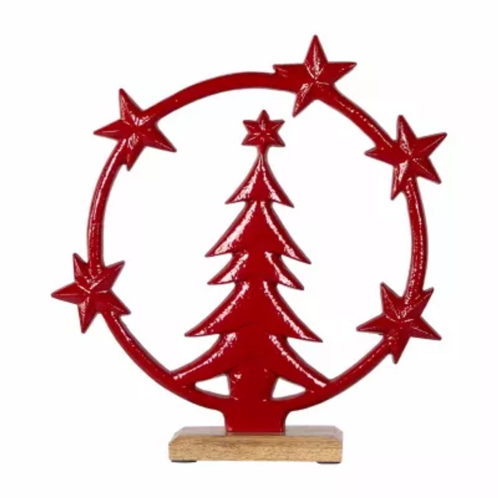 Northlight Star Bright Metal Christmas Tabletop Tree