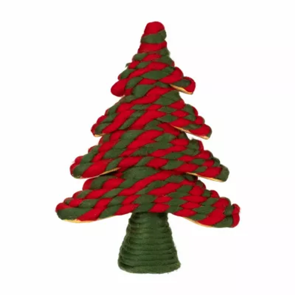 Northlight Twisted Yarn Plush Christmas Tabletop Tree