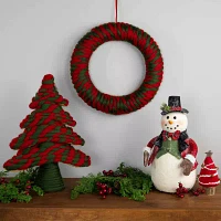 Northlight Twisted Yarn Plush Christmas Tabletop Tree