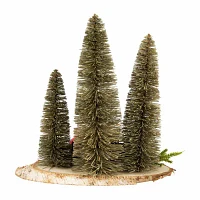 Northlight 10.25" Brush Christmas Tabletop Tree