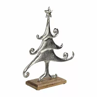 Northlight Swirling Metal Christmas Tabletop Tree