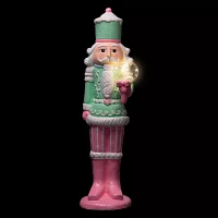 Northlight 27" Led Glitter Lighted Christmas Nutcracker