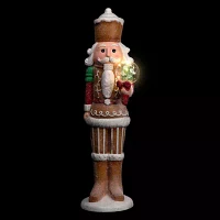 Northlight 27" Led Gingerbread Lighted Christmas Nutcracker