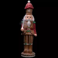 Northlight 29" Led Gingerbread Lighted Christmas Nutcracker