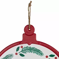 Northlight Ornament Style Metal 2-pc. Wall Sign