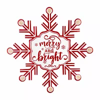 Northlight 15.75" Snowflake Wall Sign