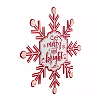 Northlight 15.75" Snowflake Wall Sign