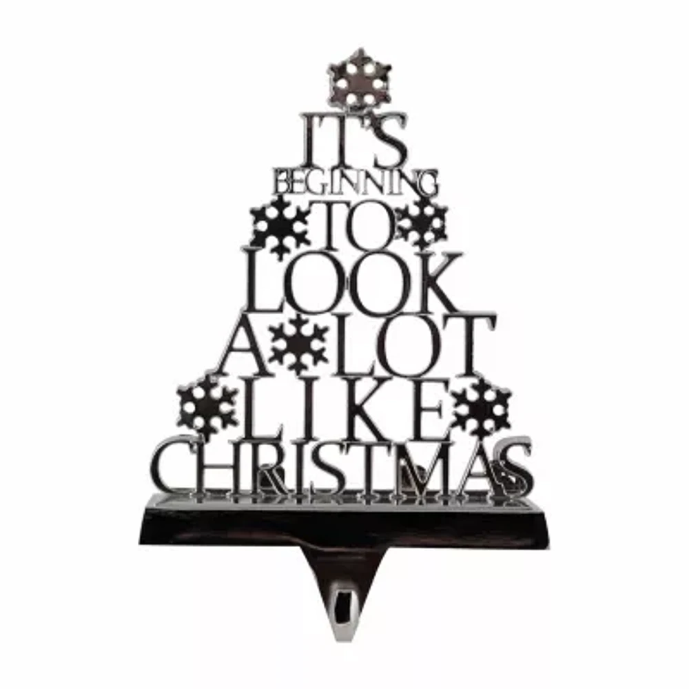 Northlight 6.5" Metal Tree Christmas Stocking Holders