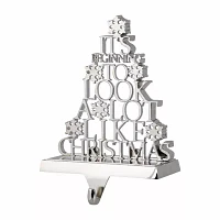 Northlight 6.5" Metal Tree Christmas Stocking Holders