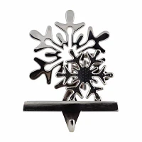 Northlight Double Snowflakes Christmas Stocking Holders