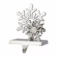 Northlight Double Snowflakes Christmas Stocking Holders