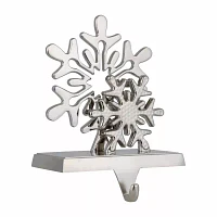 Northlight Double Snowflakes Christmas Stocking Holders