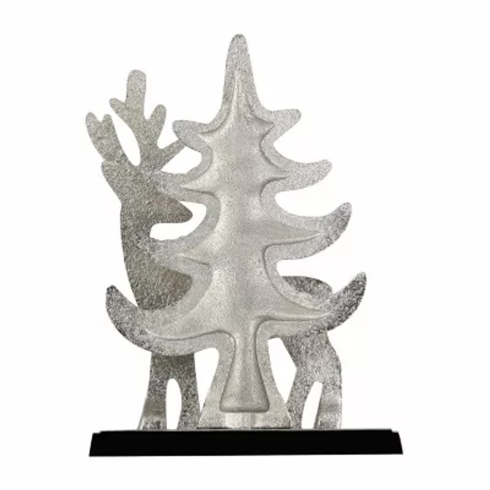 Northlight Reindeer And Pine Christmas Stocking Holders