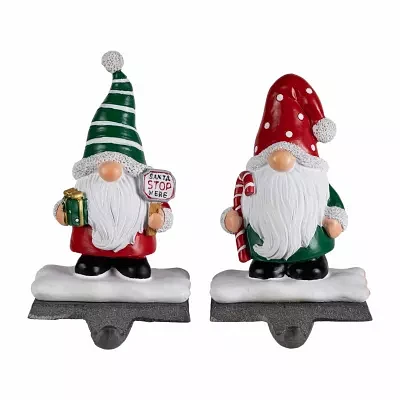 Northlight 6.25" Santa 2-pc. Christmas Stocking Holders