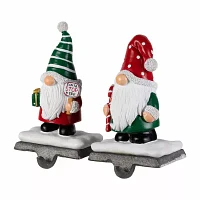 Northlight 6.25" Santa 2-pc. Christmas Stocking Holders