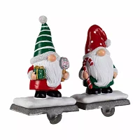 Northlight 6.25" Santa 2-pc. Christmas Stocking Holders