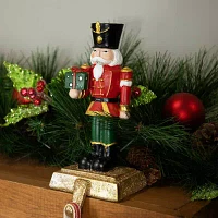 Northlight 9.5" Nutcracker Christmas Stocking Holders