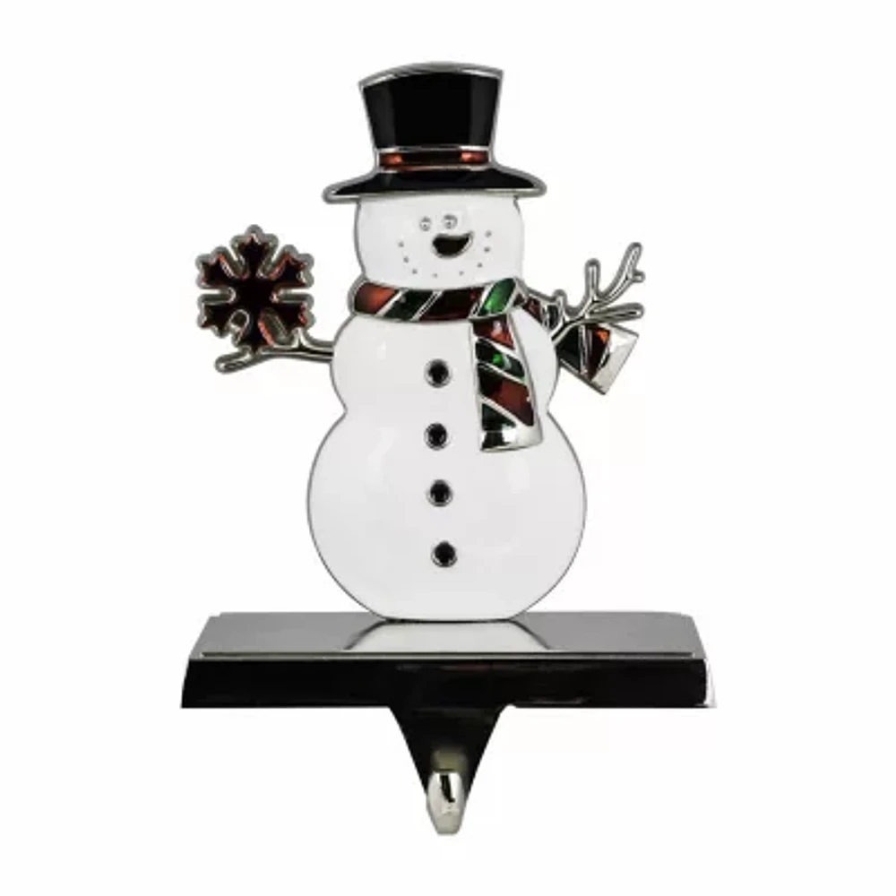 Northlight Smiling Snowman Christmas Stocking Holders