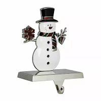 Northlight Smiling Snowman Christmas Stocking Holders