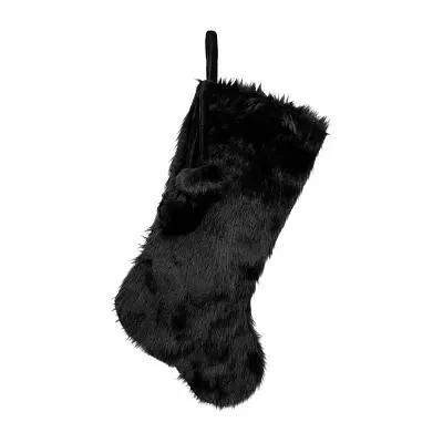 Northlight 20.5" Pom Poms - 20.5" Christmas Stocking