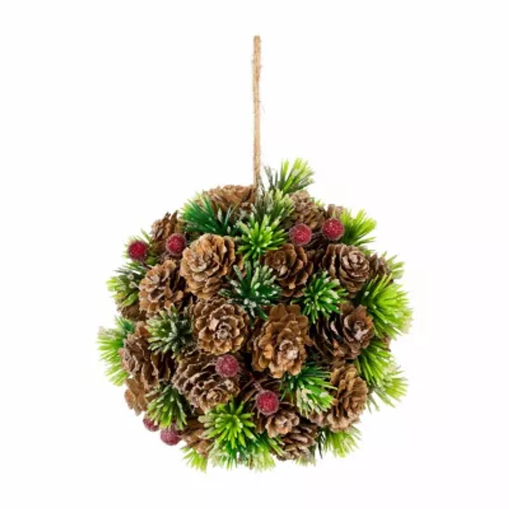 Northlight "5"" Berries And Pine" Christmas Ornament