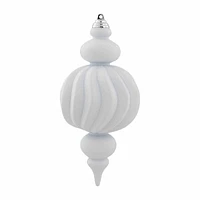 Northlight 10" Shatterproof Finial 4-pc. Christmas Ornament