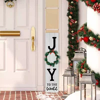 Northlight 35.75" Wreath Christmas Yard Art
