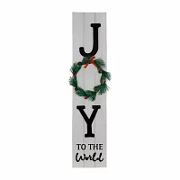 Northlight 35.75" Wreath Christmas Yard Art