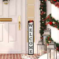 Northlight 35.75" Welcome Christmas Yard Art