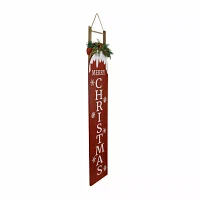 Northlight 55.75" Snow Sled Merry Christmas Yard Art