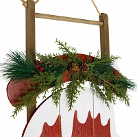 Northlight 55.75" Snow Sled Merry Christmas Yard Art