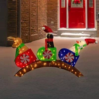 Northlight 4.5' Led Coaster Christmas Yard Art