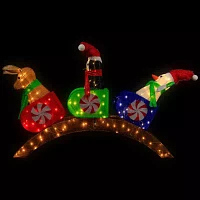 Northlight 4.5' Led Coaster Christmas Yard Art