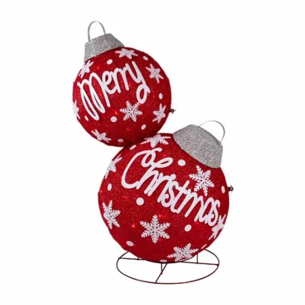 Northlight 35" Led Ornament Christmas Yard Art