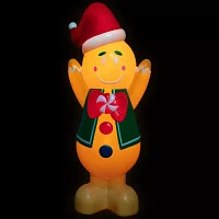 Northlight 40" Prelit Gingerbread Lighted Christmas Inflatable