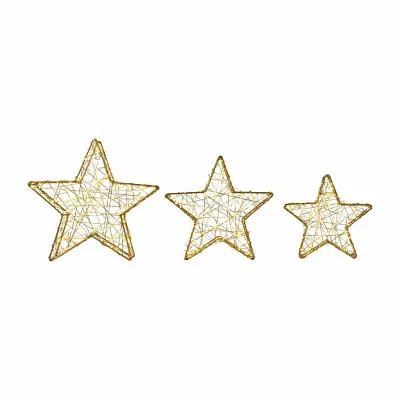 Northlight 14" Led Stars Christmas Yard Art