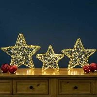 Northlight 14" Led Stars Christmas Yard Art