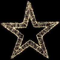 Northlight 22" Led Wire Star Christmas Yard Art