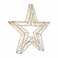 Northlight 22" Led Wire Star Christmas Yard Art