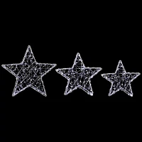 Northlight 13.75" Led Stars Christmas Yard Art