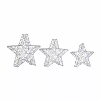 Northlight 13.75" Led Stars Christmas Yard Art