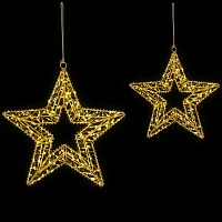 Northlight 18" Led Stars Christmas Yard Art