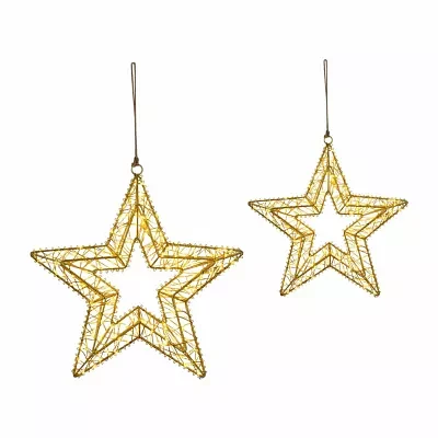 Northlight 18" Led Stars Christmas Yard Art