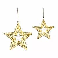 Northlight 18" Led Stars Christmas Yard Art