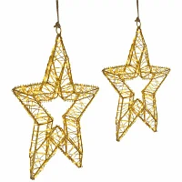 Northlight 18" Led Stars Christmas Yard Art