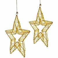 Northlight 18" Led Stars Christmas Yard Art