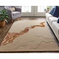 Weave and Wander Arwyn Transitional Abstract Indoor Rectangular Area Rug