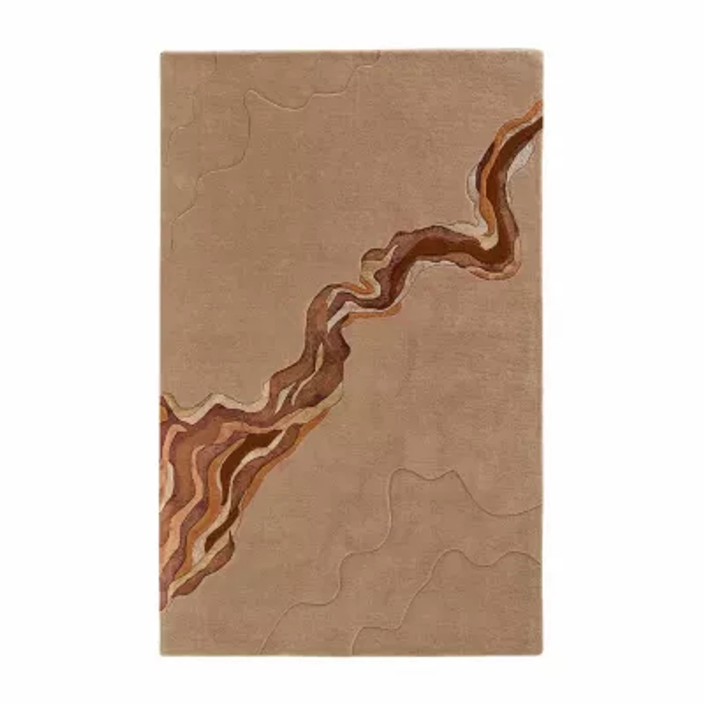 Weave and Wander Arwyn Transitional Abstract Indoor Rectangular Area Rug