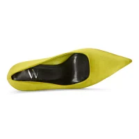 Worthington Womens Omarkey Pointed Toe Block Heel Pumps