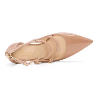 Liz Claiborne Womens Jobes Pointed Closed Toe Stiletto Heel Pumps